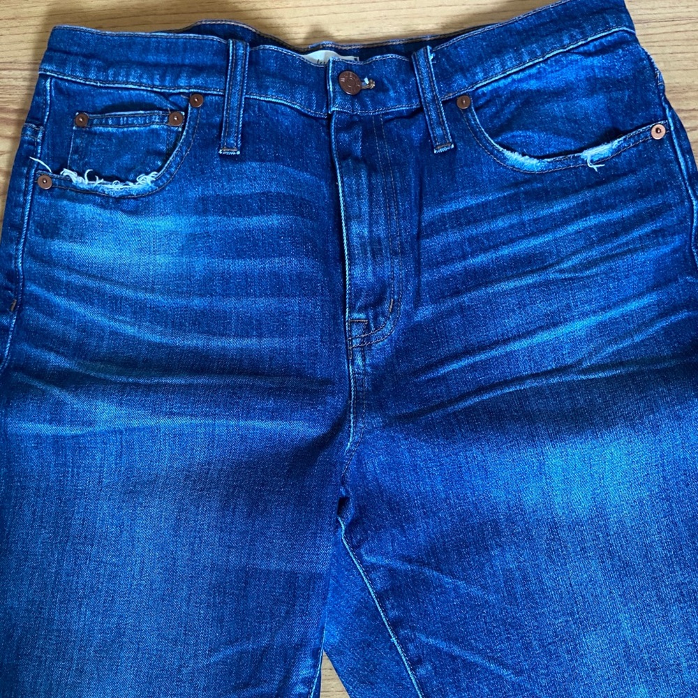 Madewell Highrise Slim BoyJean